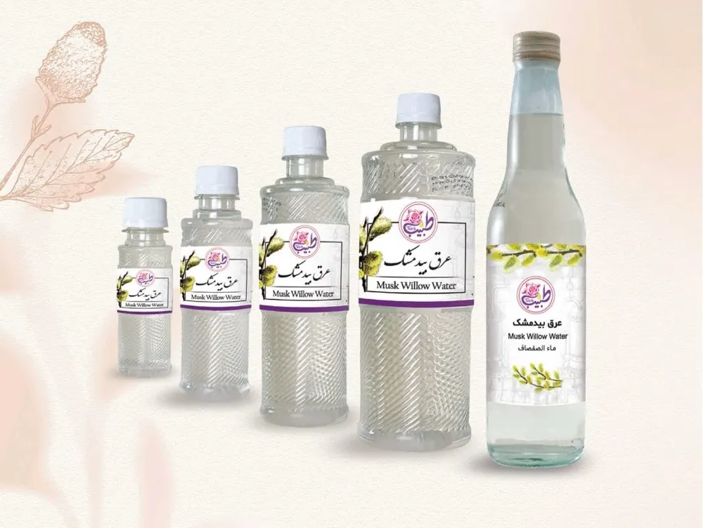 عرق بیدمشک طبیعی با کیفیت بالا