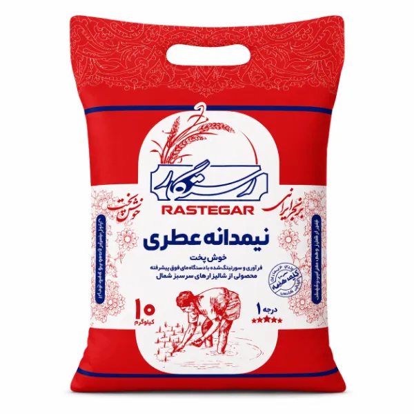 برنج نیمدانه عطری طارم رستگار